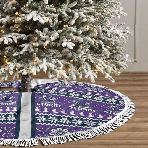 Storm Rugby Christmas Tree Skirt Aboriginal Seamless Cardigan Inspired
