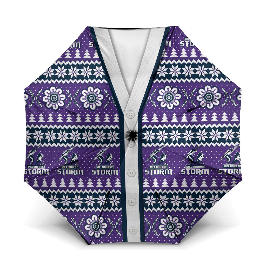 Storm Rugby Christmas Umbrella Aboriginal Seamless Cardigan Inspired
