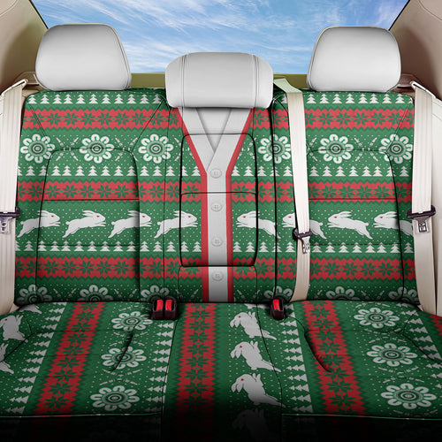 Rabbitohs Rugby Christmas Back Car Seat Cover Aboriginal Seamless Cardigan Inspired