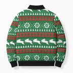 Rabbitohs Rugby Christmas Bomber Puffer Jacket Aboriginal Seamless Cardigan Inspired