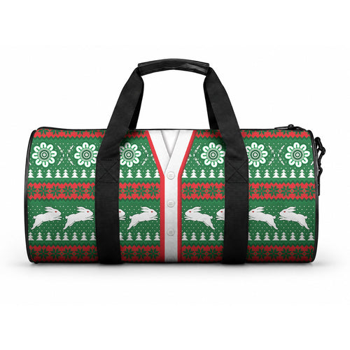 Rabbitohs Rugby Christmas Duffle Bag Aboriginal Seamless Cardigan Inspired