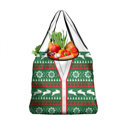 Rabbitohs Rugby Christmas Grocery Bag Aboriginal Seamless Cardigan Inspired