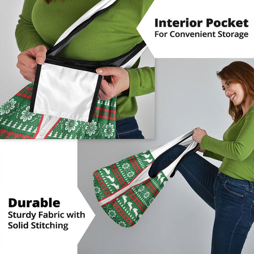 Rabbitohs Rugby Christmas Grocery Bag Aboriginal Seamless Cardigan Inspired