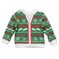Rabbitohs Rugby Christmas Kid Ugly Christmas Sweater Aboriginal Seamless Cardigan Inspired
