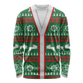 Rabbitohs Rugby Christmas Long Sleeve Shirt Aboriginal Seamless Cardigan Inspired