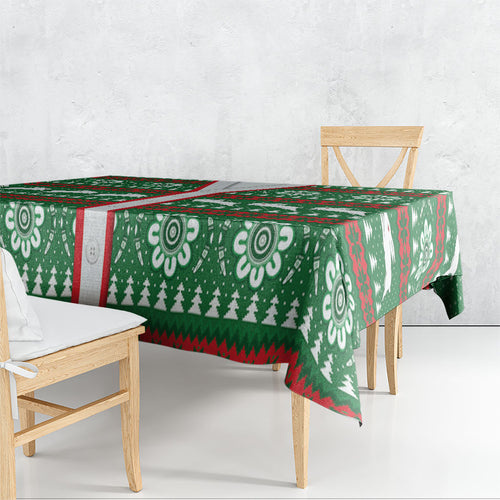 Rabbitohs Rugby Christmas Tablecloth Aboriginal Seamless Cardigan Inspired