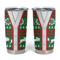 Rabbitohs Rugby Christmas Tumbler Cup Aboriginal Seamless Cardigan Inspired