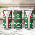 Rabbitohs Rugby Christmas Tumbler Cup Aboriginal Seamless Cardigan Inspired