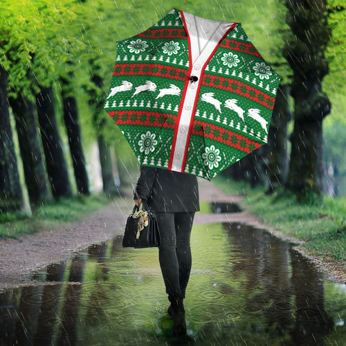 Rabbitohs Rugby Christmas Umbrella Aboriginal Seamless Cardigan Inspired