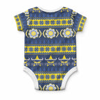 Cowboys Rugby Christmas Baby Onesie Aboriginal Seamless Cardigan Inspired