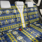 Cowboys Rugby Christmas Back Car Seat Cover Aboriginal Seamless Cardigan Inspired