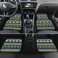 Cowboys Rugby Christmas Car Mats Aboriginal Seamless Cardigan Inspired