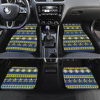 Cowboys Rugby Christmas Car Mats Aboriginal Seamless Cardigan Inspired