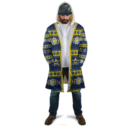 Cowboys Rugby Christmas Cloak Aboriginal Seamless Cardigan Inspired