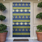 Cowboys Rugby Christmas Door Cover Aboriginal Seamless Cardigan Inspired