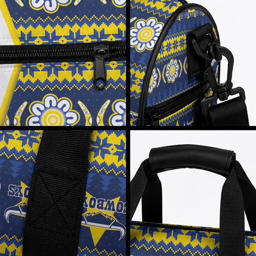 Cowboys Rugby Christmas Duffle Bag Aboriginal Seamless Cardigan Inspired
