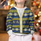 Cowboys Rugby Christmas Kid Ugly Christmas Sweater Aboriginal Seamless Cardigan Inspired