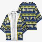 Cowboys Rugby Christmas Kimono Aboriginal Seamless Cardigan Inspired