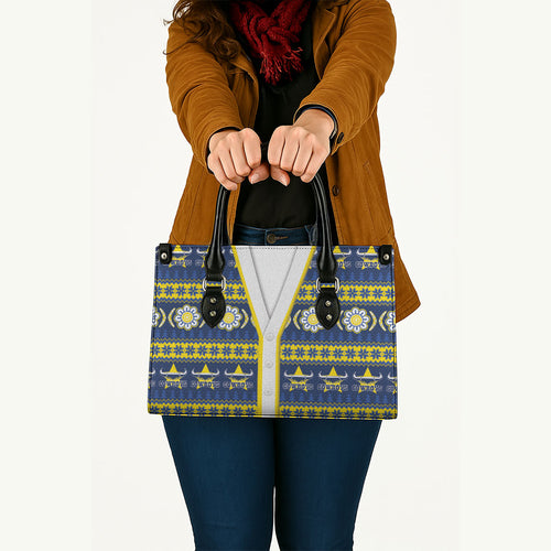 Cowboys Rugby Christmas Leather Bag Aboriginal Seamless Cardigan Inspired