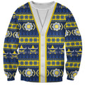 Cowboys Rugby Christmas Sweatshirt Aboriginal Seamless Cardigan Inspired