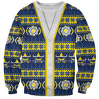 Cowboys Rugby Christmas Sweatshirt Aboriginal Seamless Cardigan Inspired