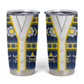Cowboys Rugby Christmas Tumbler Cup Aboriginal Seamless Cardigan Inspired