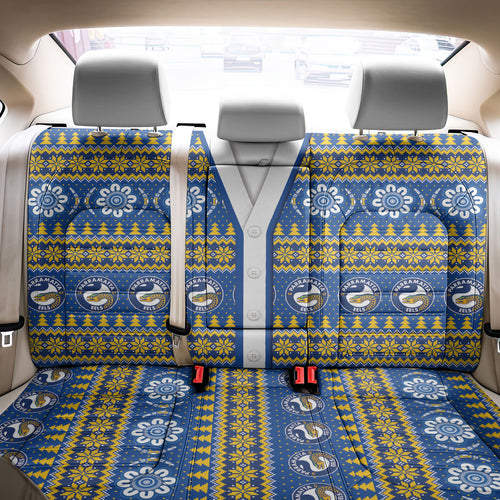 Eels Rugby Christmas Back Car Seat Cover Aboriginal Seamless Cardigan Inspired