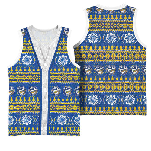 Eels Rugby Christmas Basketball Jersey Aboriginal Seamless Cardigan Inspired