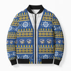 Eels Rugby Christmas Bomber Puffer Jacket Aboriginal Seamless Cardigan Inspired