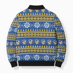 Eels Rugby Christmas Bomber Puffer Jacket Aboriginal Seamless Cardigan Inspired