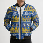 Eels Rugby Christmas Bomber Puffer Jacket Aboriginal Seamless Cardigan Inspired