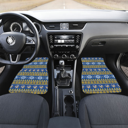 Eels Rugby Christmas Car Mats Aboriginal Seamless Cardigan Inspired
