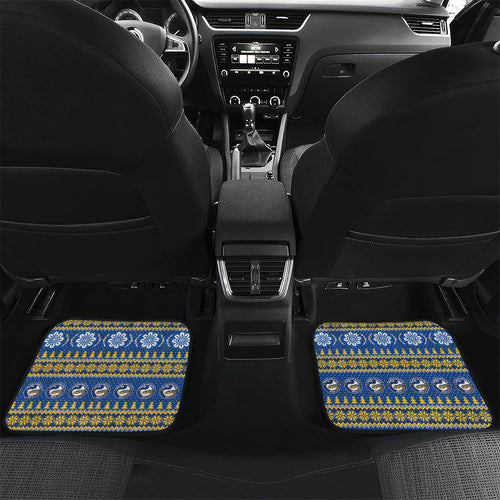 Eels Rugby Christmas Car Mats Aboriginal Seamless Cardigan Inspired