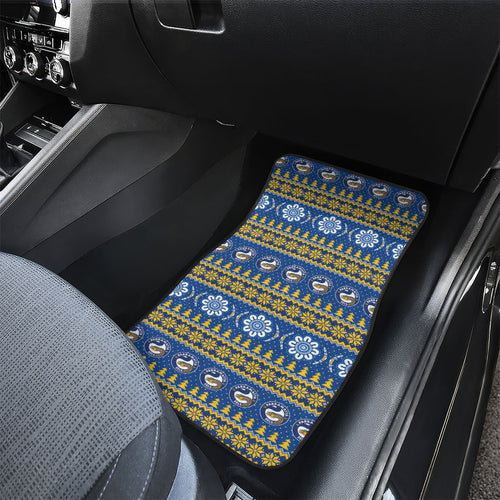 Eels Rugby Christmas Car Mats Aboriginal Seamless Cardigan Inspired