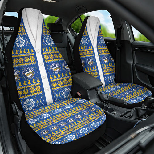 Eels Rugby Christmas Car Seat Cover Aboriginal Seamless Cardigan Inspired