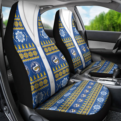 Eels Rugby Christmas Car Seat Cover Aboriginal Seamless Cardigan Inspired