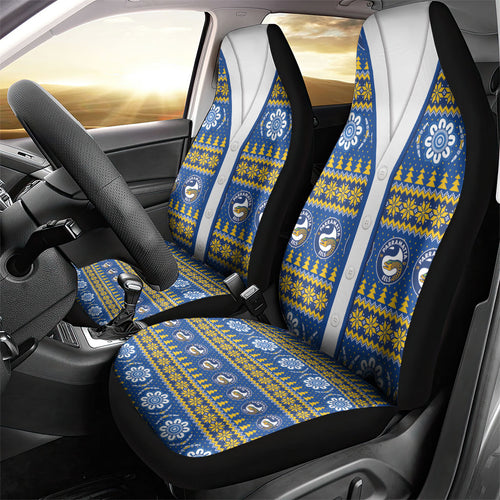 Eels Rugby Christmas Car Seat Cover Aboriginal Seamless Cardigan Inspired