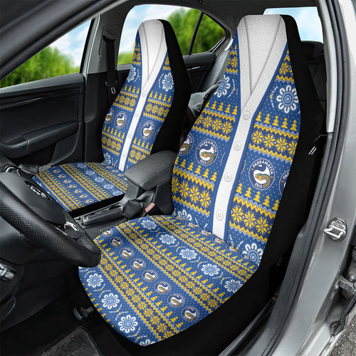 Eels Rugby Christmas Car Seat Cover Aboriginal Seamless Cardigan Inspired