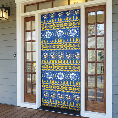 Eels Rugby Christmas Door Cover Aboriginal Seamless Cardigan Inspired