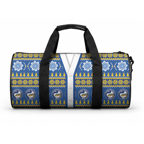 Eels Rugby Christmas Duffle Bag Aboriginal Seamless Cardigan Inspired
