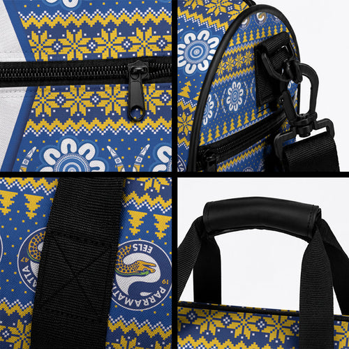 Eels Rugby Christmas Duffle Bag Aboriginal Seamless Cardigan Inspired