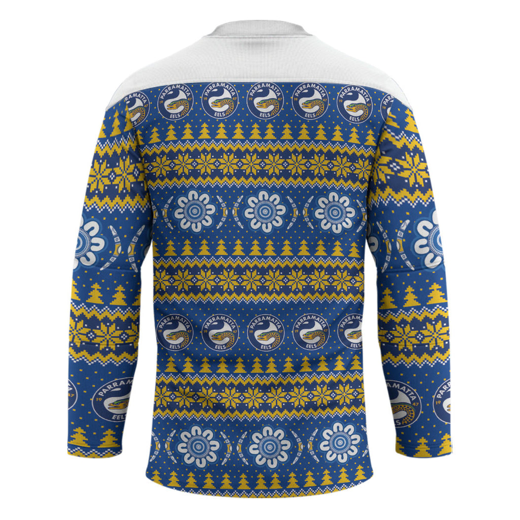 Eels Rugby Christmas Hockey Jersey Aboriginal Seamless Cardigan Inspired