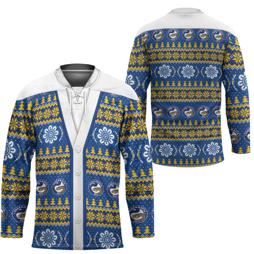 Eels Rugby Christmas Hockey Jersey Aboriginal Seamless Cardigan Inspired