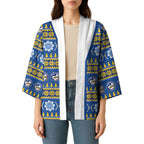 Eels Rugby Christmas Kimono Aboriginal Seamless Cardigan Inspired