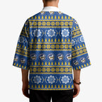 Eels Rugby Christmas Kimono Aboriginal Seamless Cardigan Inspired
