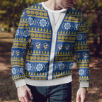 Eels Rugby Christmas Ugly Christmas Sweater Aboriginal Seamless Cardigan Inspired