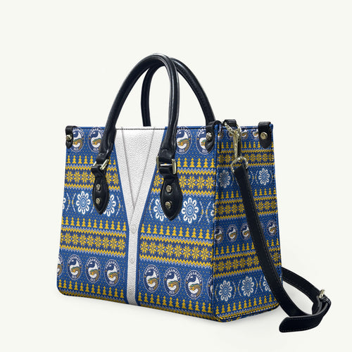 Eels Rugby Christmas Leather Bag Aboriginal Seamless Cardigan Inspired