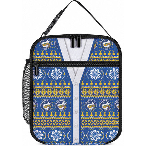 Eels Rugby Christmas Lunch Bag Aboriginal Seamless Cardigan Inspired