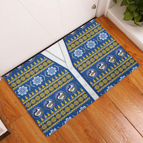 Eels Rugby Christmas Rubber Doormat Aboriginal Seamless Cardigan Inspired