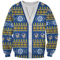 Eels Rugby Christmas Sweatshirt Aboriginal Seamless Cardigan Inspired
